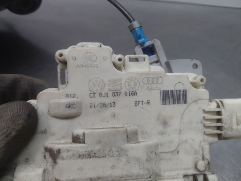 Recambio de cerradura puerta delantera derecha para audi q3 (8u) quattro referencia OEM IAM   