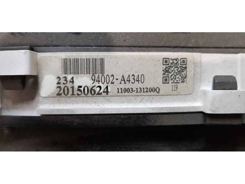Recambio de cuadro instrumentos para kia carens ( ) concept referencia OEM IAM 94002A4340  