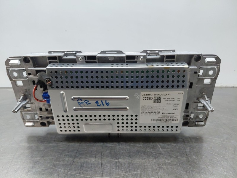 Recambio de pantalla multifuncion para audi q3 (f3b) 35 tdi referencia OEM IAM   