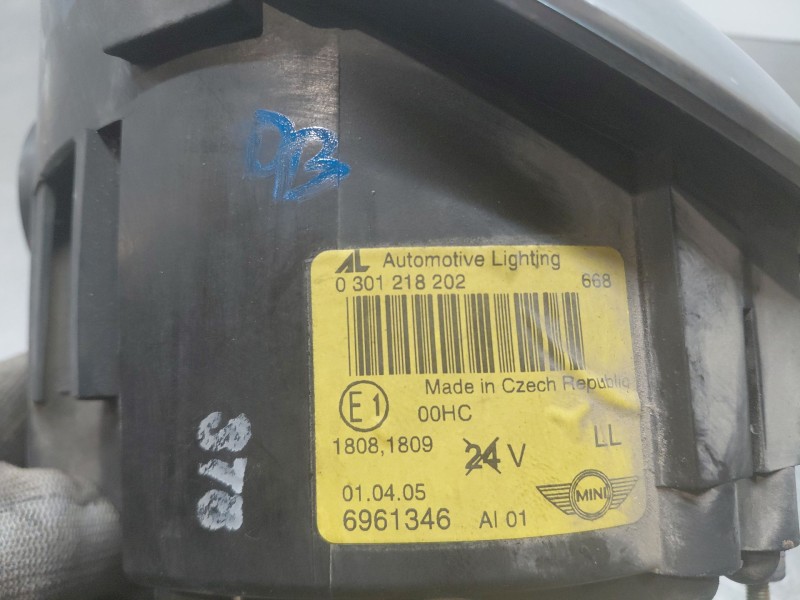 Recambio de faro derecho para mini mini (r50, r53) cooper referencia OEM IAM   