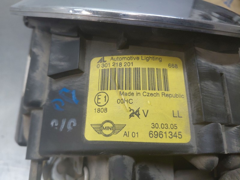 Recambio de faro izquierdo para mini mini (r50, r53) cooper referencia OEM IAM   