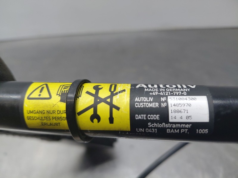 Recambio de pretensor airbag izquierdo para mini mini (r50, r53) cooper referencia OEM IAM   