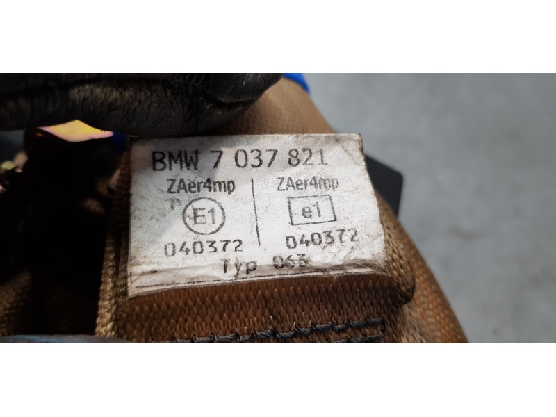 Recambio de cinturon seguridad delantero izquierdo para bmw serie 7 (e65/e66) 745i referencia OEM IAM 7037821   Recambio de cinturon seguridad delantero izquierdo para bmw serie 7 (e65/e66) 745i referencia OEM IAM 7037821