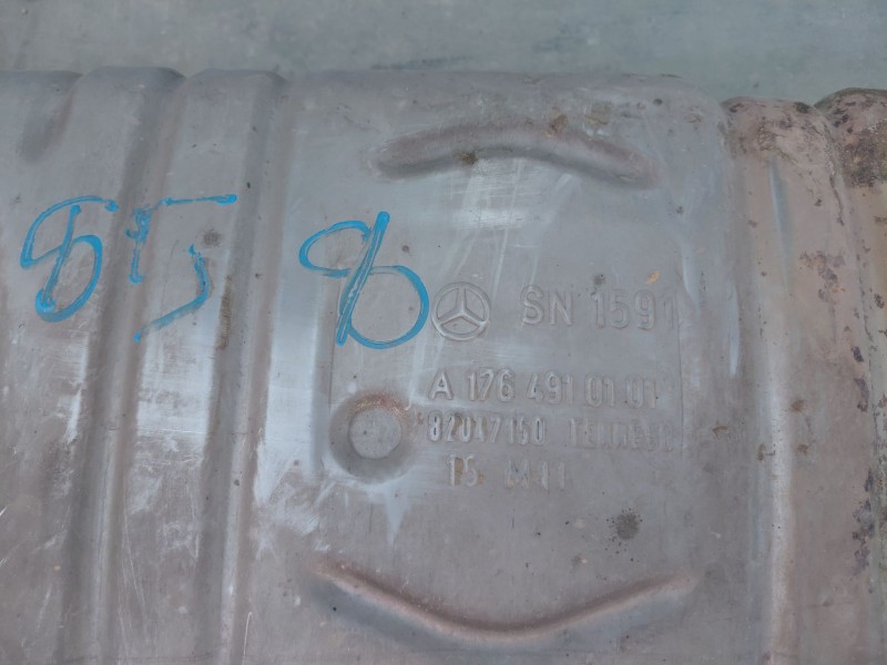 Recambio de tubo escape trasero para mercedes-benz clase a (w176) design referencia OEM IAM   