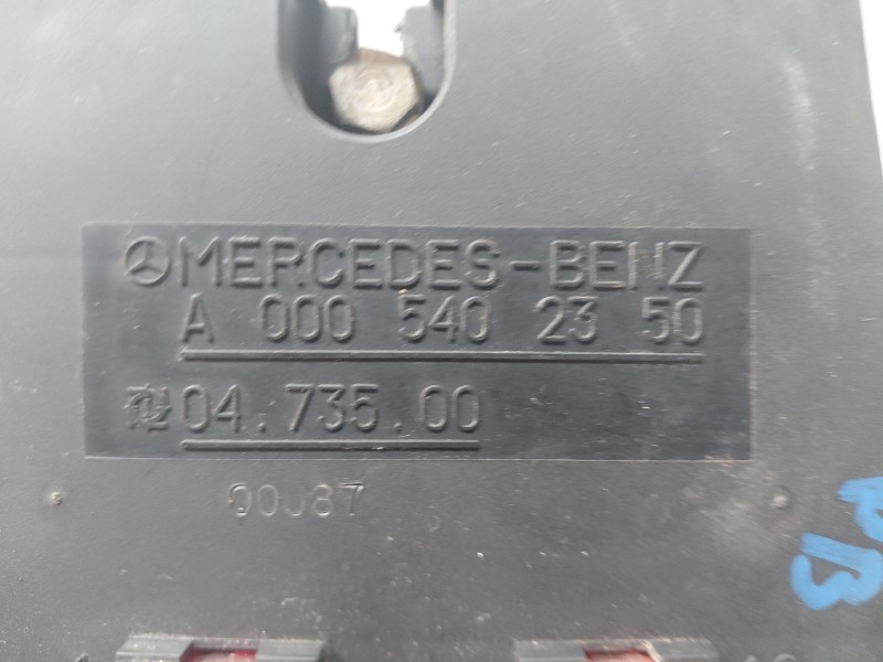 Recambio de caja reles / fusibles para mercedes-benz sprinter (w901,w904) caja cerr. 4-t referencia OEM IAM   