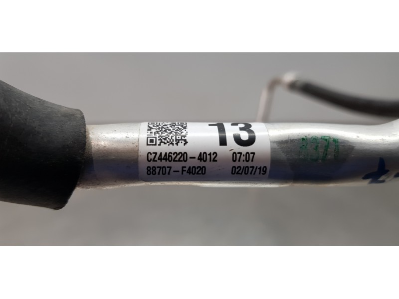Recambio de tubos aire acondicionado para toyota corolla (e21) hybrid active referencia OEM IAM 88707F4020  