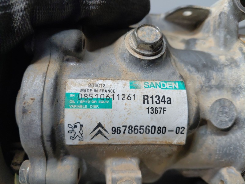 Recambio de compresor aire acondicionado para peugeot 208 acces referencia OEM IAM   