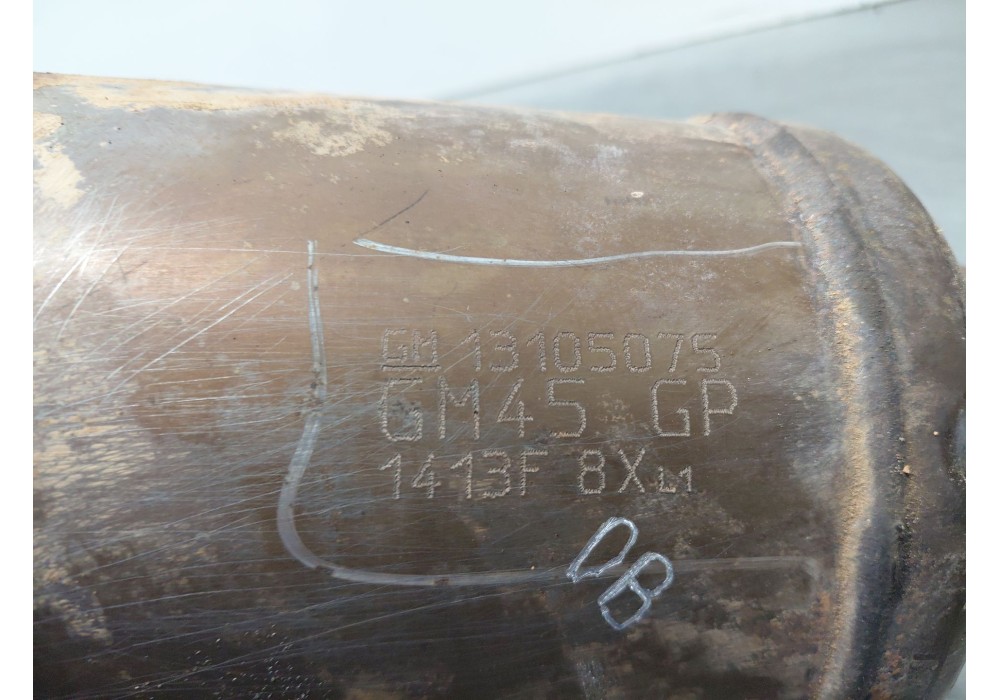 Recambio de filtro de particulas para opel astra g hatchback (t98) 1.6 16v (f08, f48) referencia OEM IAM   