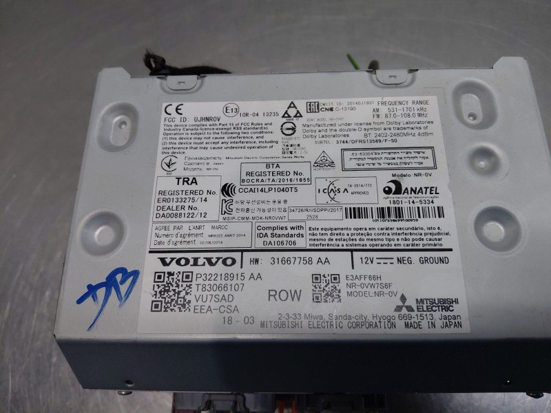 Recambio de sistema audio / radio cd para volvo v90 kombi momentum referencia OEM IAM 36003119  