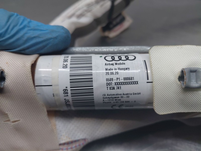 Recambio de airbag cortina delantero derecho para audi q3 (f3b) 35 tdi referencia OEM IAM 83A880742D  