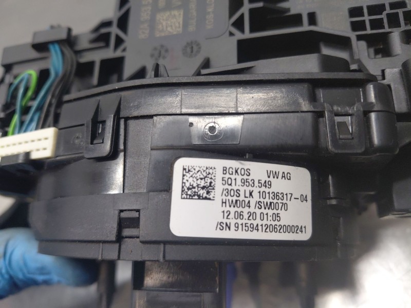 Recambio de anillo airbag para audi q3 (f3b) 35 tdi referencia OEM IAM 82A953521EP 5Q1953549D 