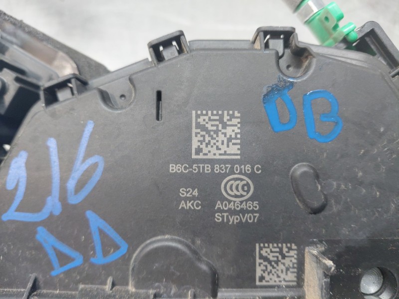 Recambio de cerradura puerta delantera derecha para audi q3 (f3b) 35 tdi referencia OEM IAM 5TB837016C  