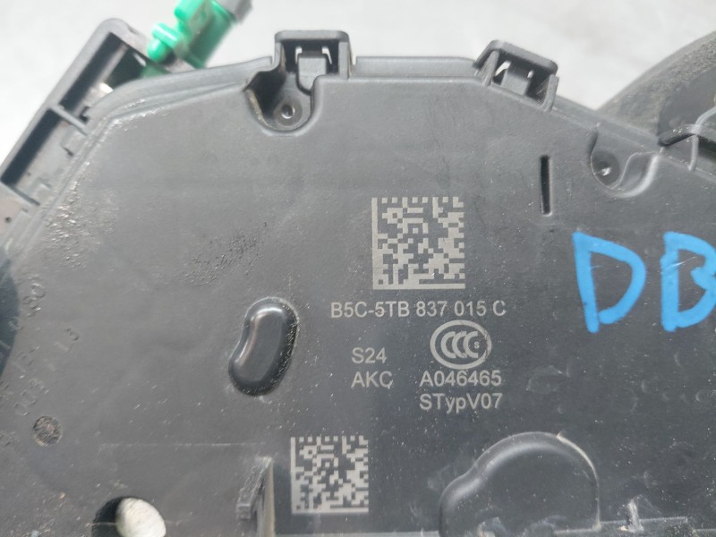 Recambio de cerradura puerta delantera izquierda para audi q3 (f3b) 35 tdi referencia OEM IAM 5TB837015C  