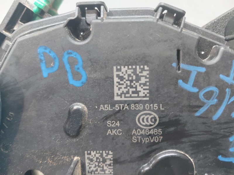 Recambio de cerradura puerta trasera izquierda para audi q3 (f3b) 35 tdi referencia OEM IAM 5TA839015L  