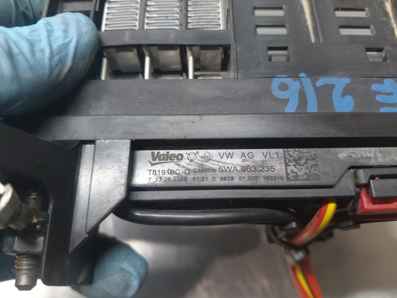 Recambio de resistencia calefaccion para audi q3 (f3b) 35 tdi referencia OEM IAM 5Q0963235C  