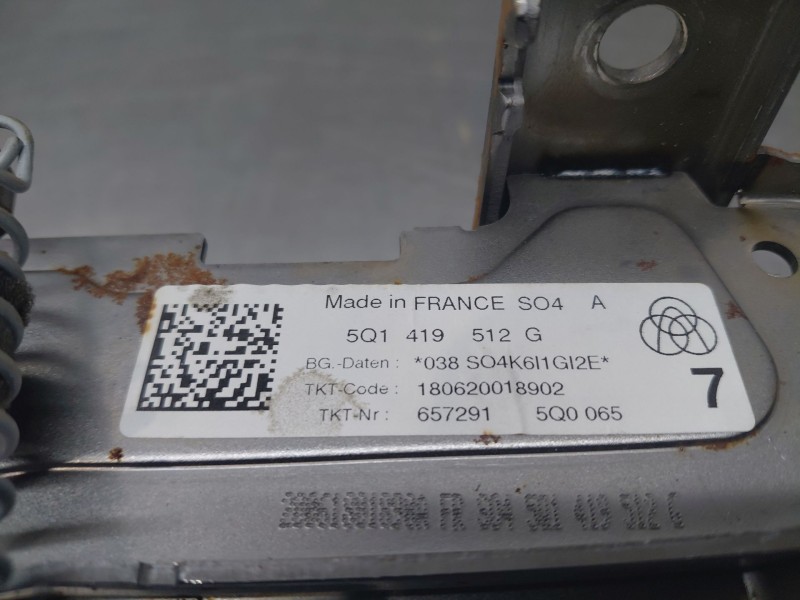 Recambio de columna direccion para audi q3 (f3b) 35 tdi referencia OEM IAM 5Q1419512G  