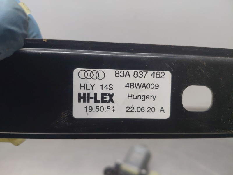 Recambio de elevalunas delantero derecho para audi q3 (f3b) 35 tdi referencia OEM IAM 83A837462 0130822077 