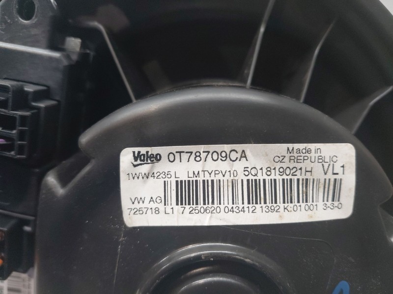 Recambio de motor calefaccion para audi q3 (f3b) 35 tdi referencia OEM IAM 5Q1819021H  