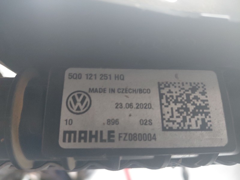 Recambio de radiador agua para audi q3 (f3b) 35 tdi referencia OEM IAM 5Q0121251HQ  