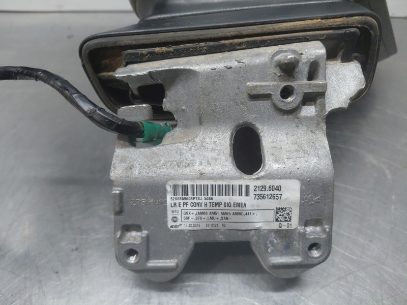 Recambio de retrovisor derecho para jeep renegade night eagle 4x4 referencia OEM IAM 735612657  