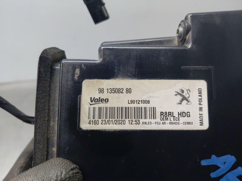 Recambio de piloto trasero izquierdo interior para peugeot 508 active referencia OEM IAM 9813508280  