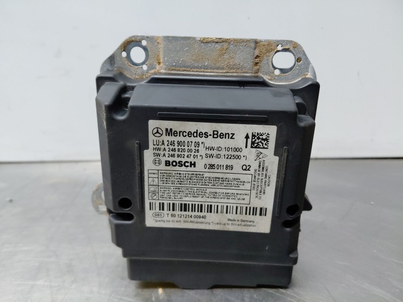 Recambio de kit airbag para mercedes-benz clase b (w246) sport referencia OEM IAM   