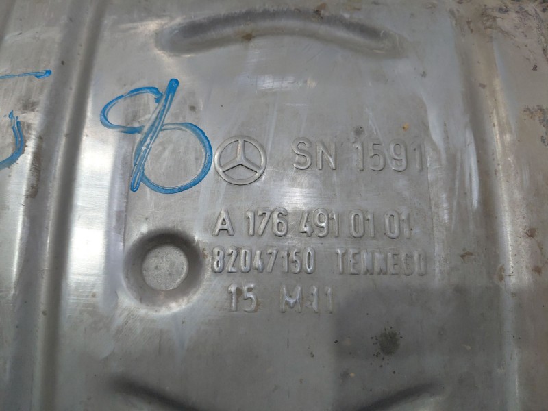 Recambio de tubo escape trasero para mercedes-benz clase a (w176) design referencia OEM IAM A1764901783  