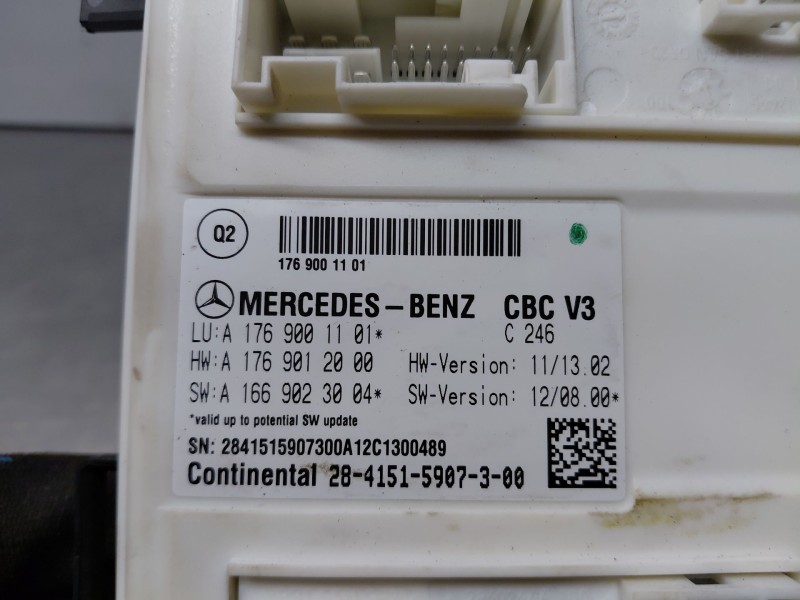 Recambio de modulo confort para mercedes-benz clase b (w246) sport referencia OEM IAM   