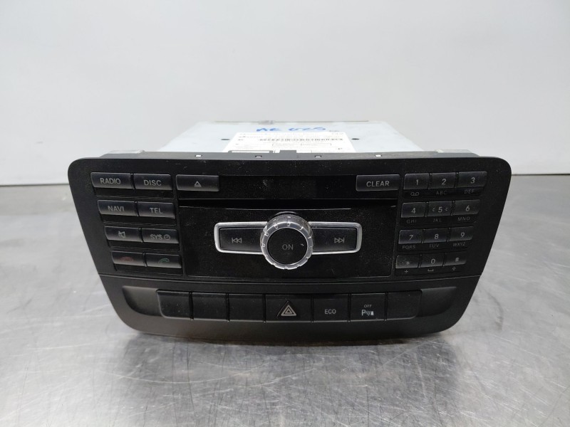 Recambio de sistema audio / radio cd para mercedes-benz clase b (w246) sport referencia OEM IAM   