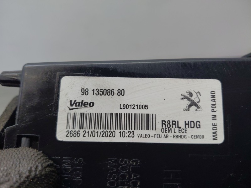 Recambio de piloto trasero izquierdo para peugeot 508 active referencia OEM IAM 9813508680  