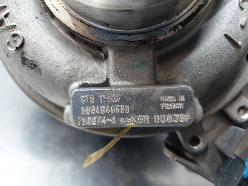 Recambio de turbocompresor para citroën c-crosser exclusive referencia OEM IAM 9684849580  