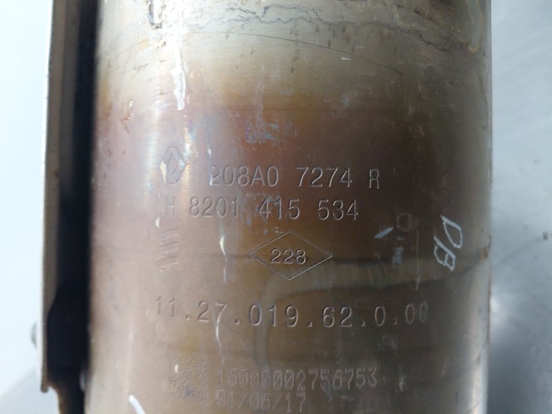 Recambio de filtro de particulas para dacia lodgy laureate referencia OEM IAM   