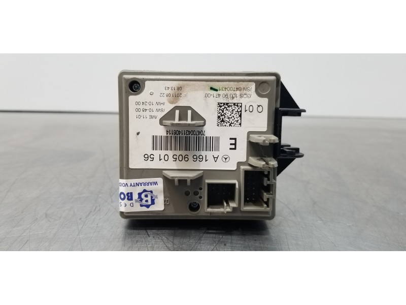 Recambio de conmutador de arranque para mercedes clase m (w166) ml 350 bluetec (166.004) referencia OEM IAM A1669050156  