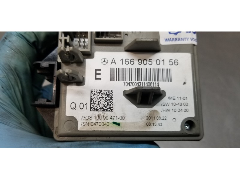 Recambio de conmutador de arranque para mercedes clase m (w166) ml 350 bluetec (166.004) referencia OEM IAM A1669050156  