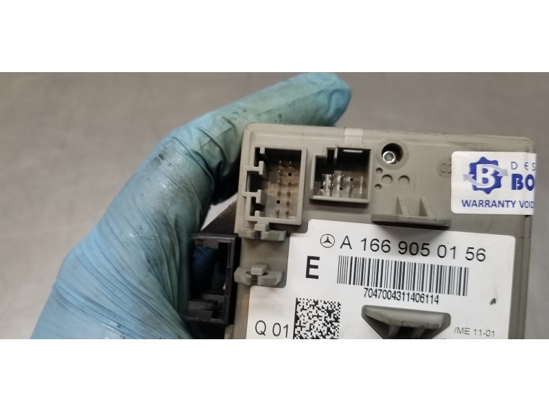 Recambio de conmutador de arranque para mercedes clase m (w166) ml 350 bluetec (166.004) referencia OEM IAM A1669050156  