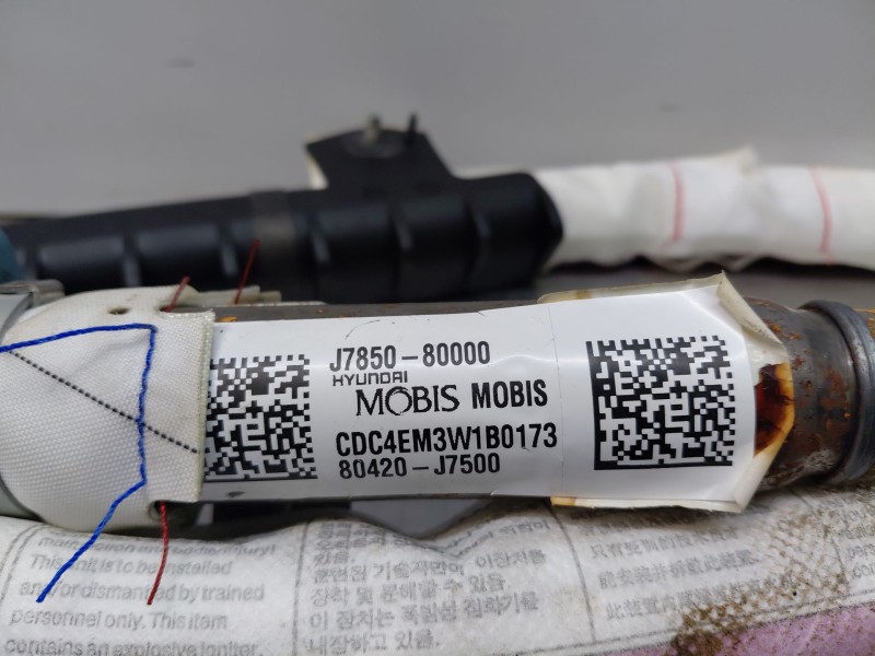 Recambio de airbag cortina delantero derecho para kia xceed tech referencia OEM IAM J785080000  