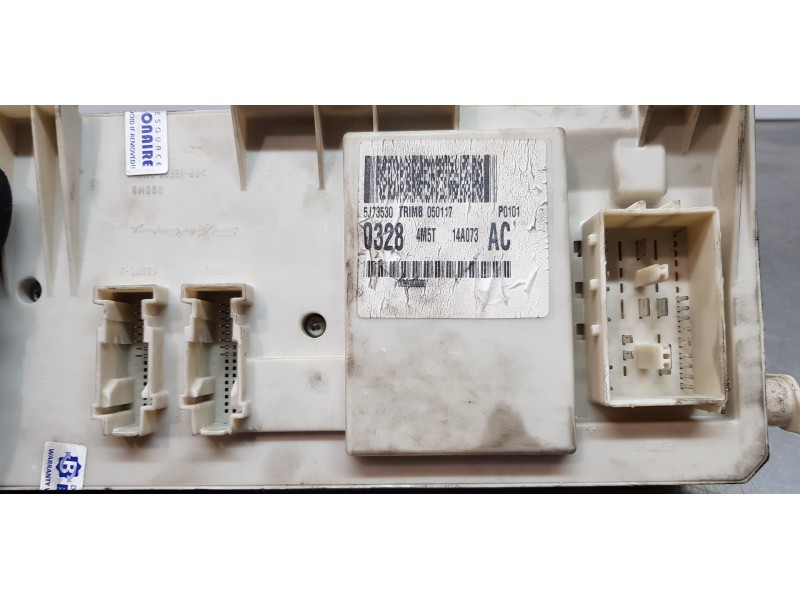 Recambio de caja reles / fusibles para ford focus berlina (cap) trend referencia OEM IAM 4M5T14A073AC  