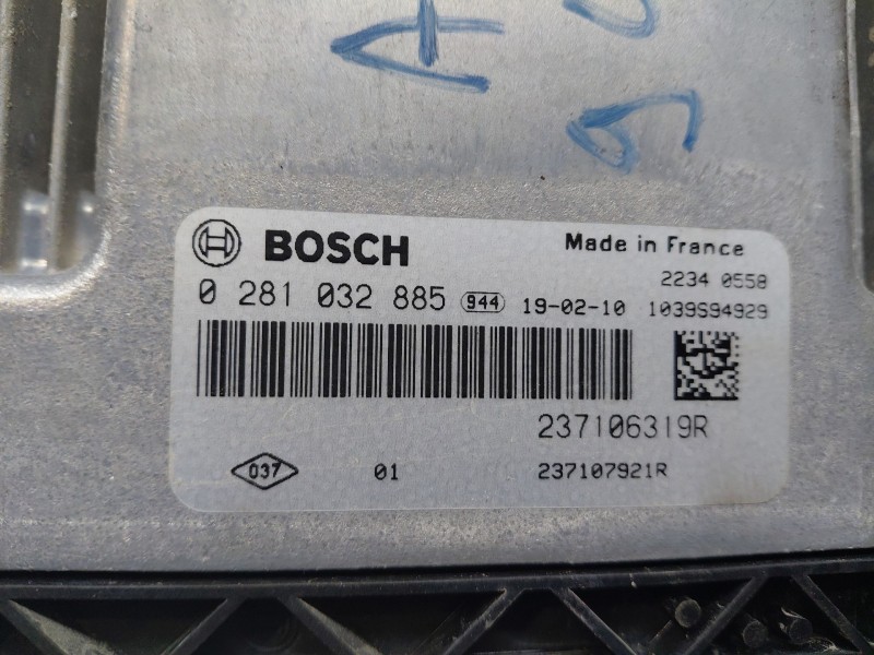 Recambio de centralita motor uce para mercedes-benz citan (w415) furgon confort referencia OEM IAM 0281032885  