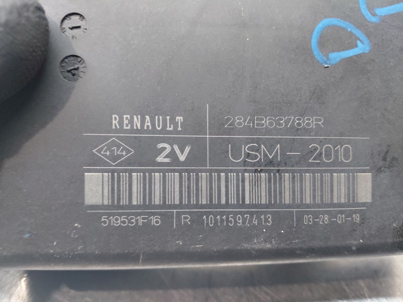 Recambio de caja reles / fusibles para mercedes-benz citan (w415) furgon confort referencia OEM IAM 284b63788r  