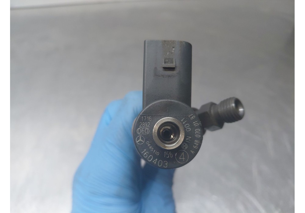 Recambio de inyector para mercedes-benz clase e (w211) e 270 cdi (211.016) referencia OEM IAM a6480700187  