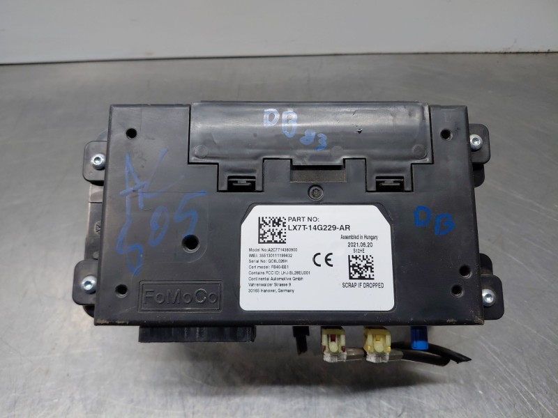 Recambio de modulo electronico para ford focus st-line referencia OEM IAM LX7T14G229AR  