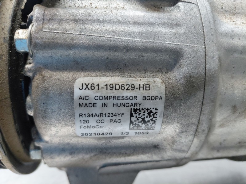 Recambio de compresor aire acondicionado para ford focus st-line referencia OEM IAM 2634805  