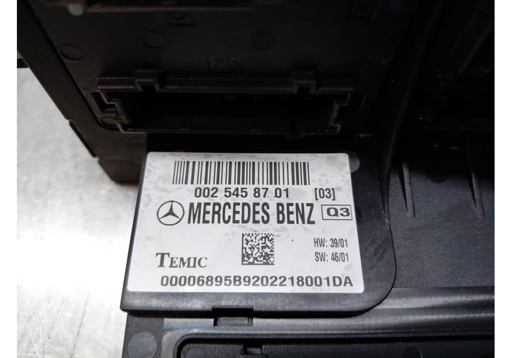 Recambio de caja reles / fusibles para mercedes-benz clase e (w211) berlina 220 referencia OEM IAM 0025458701 0025458701[03] 