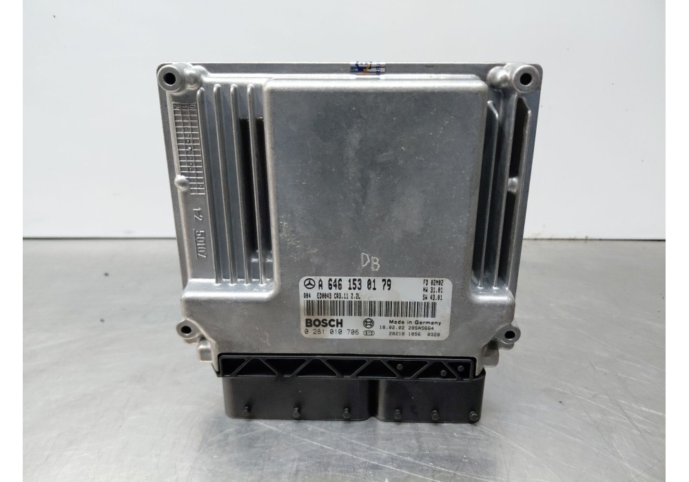Recambio de centralita motor uce para mercedes-benz clase e (w211) berlina 220 referencia OEM IAM A6461530179 0281010706 