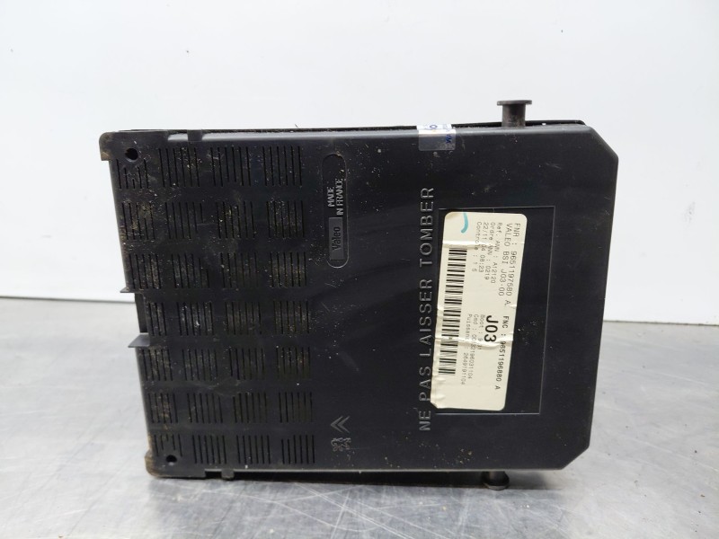 Recambio de caja reles / fusibles para peugeot 307 sw (3h) 1.6 hdi 110 referencia OEM IAM 9651197580 9651196880A 