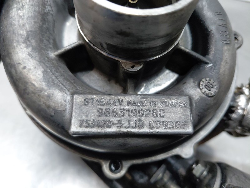 Recambio de turbocompresor para peugeot 307 sw (3h) 1.6 hdi 110 referencia OEM IAM 9663199280  