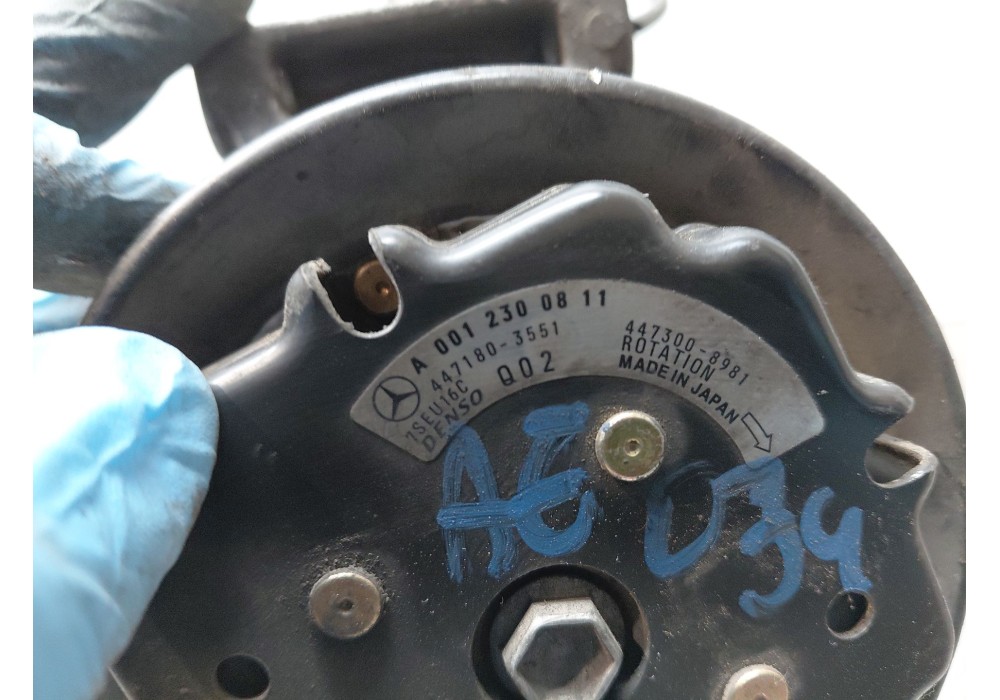 Recambio de compresor aire acondicionado para mercedes-benz clase e (w211) berlina 220 referencia OEM IAM 4472209051 A0012300811