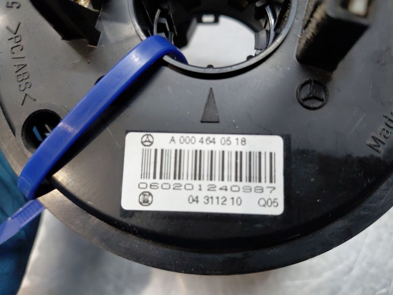 Recambio de anillo airbag para mercedes-benz clase e (w211) berlina 220 referencia OEM IAM A0004640518  