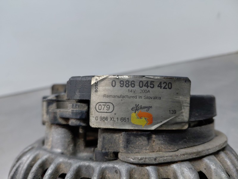 Recambio de alternador para mercedes-benz clase e (w211) berlina 220 referencia OEM IAM A0121545902 0986045420 