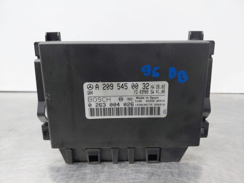 Recambio de modulo electronico para mercedes-benz clk (c209) clk 270 cdi (209.316) referencia OEM IAM A2095450032 0263004026 